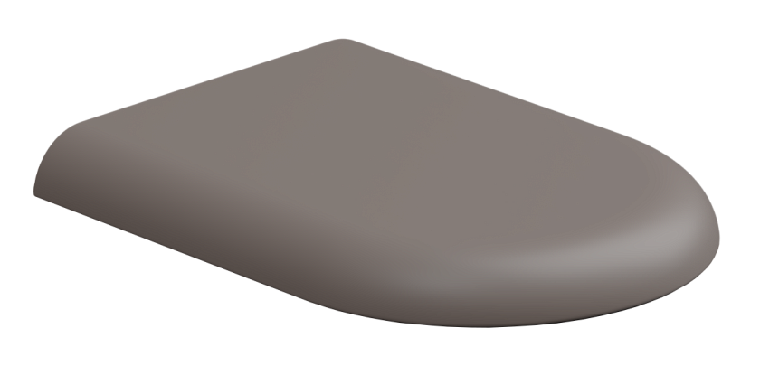 Крышка-сиденье GSG Ceramic Design Petra, tortora matt, PECOPRTICR029