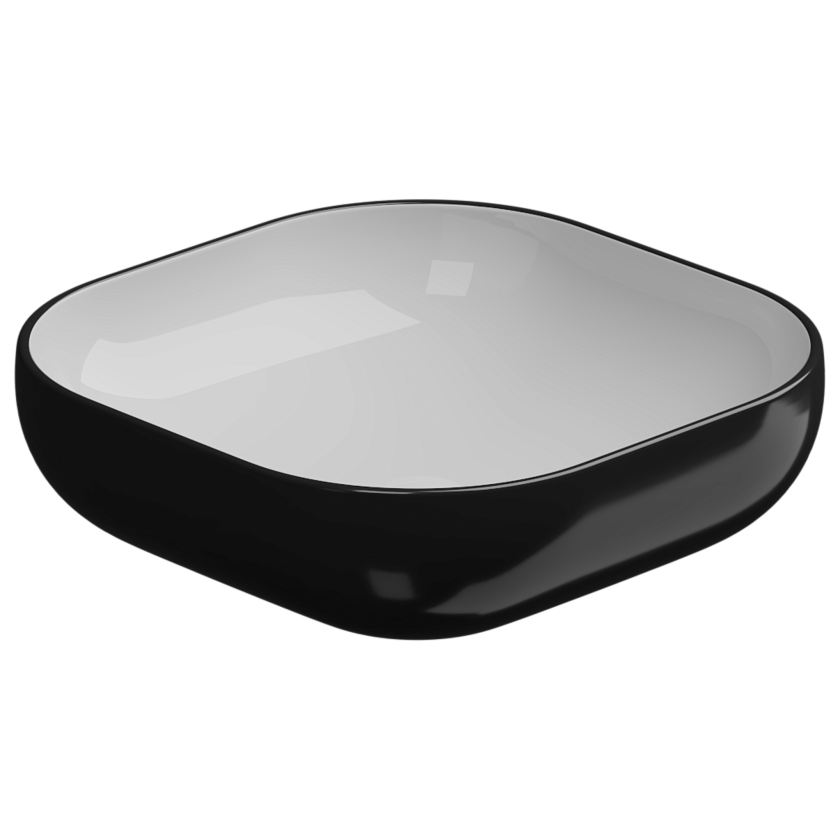 Раковина накладная GSG Ceramic Design Easy, 45 см, EALAVQU45BI000/002