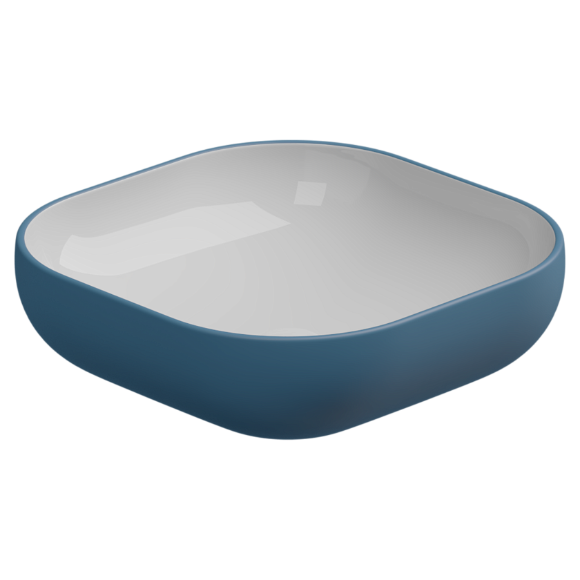 Раковина накладная GSG Ceramic Design Easy, 45 см, EALAVQU45BI000/027