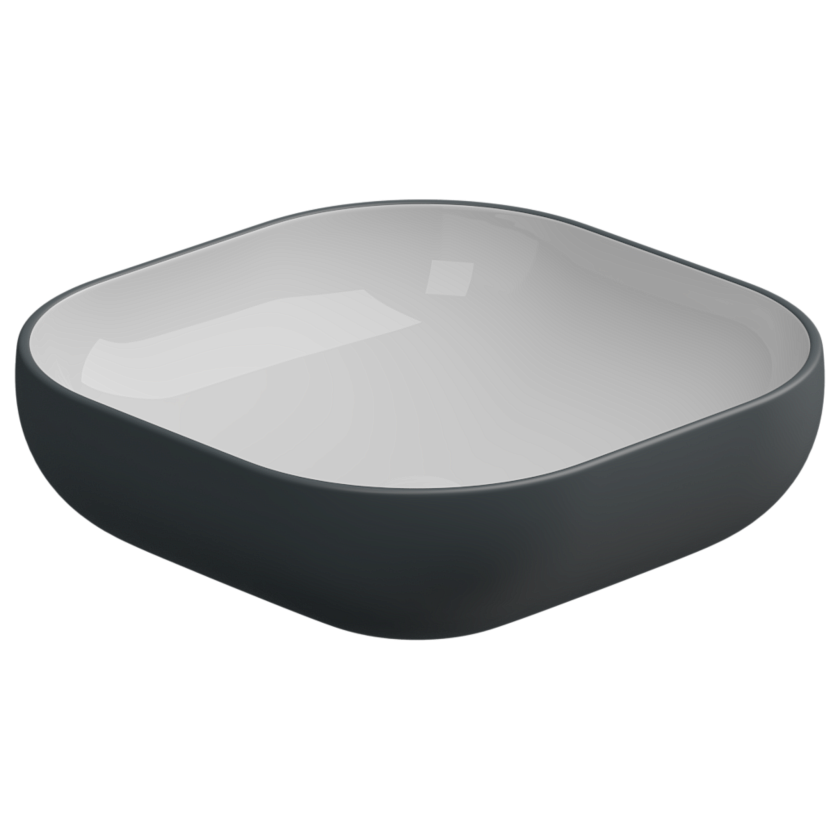 Раковина накладная GSG Ceramic Design Easy, 45 см, EALAVQU45BI000/028