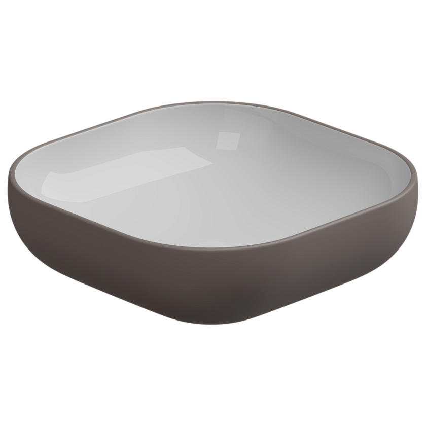 Раковина накладная GSG Ceramic Design Easy, 45 см, EALAVQU45BI000/029