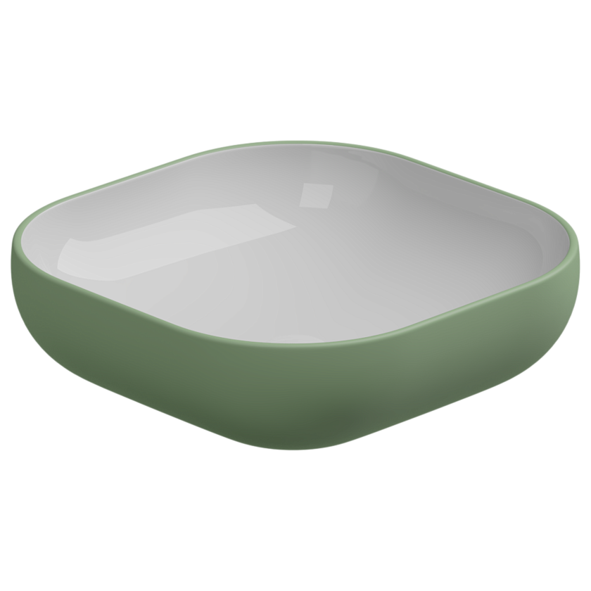 Раковина накладная GSG Ceramic Design Easy, 45 см, EALAVQU45BI000/031