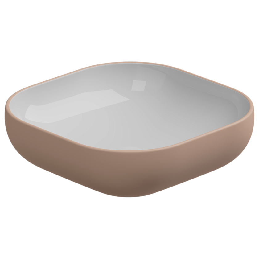 Раковина накладная GSG Ceramic Design Easy, 45 см, EALAVQU45BI000/032