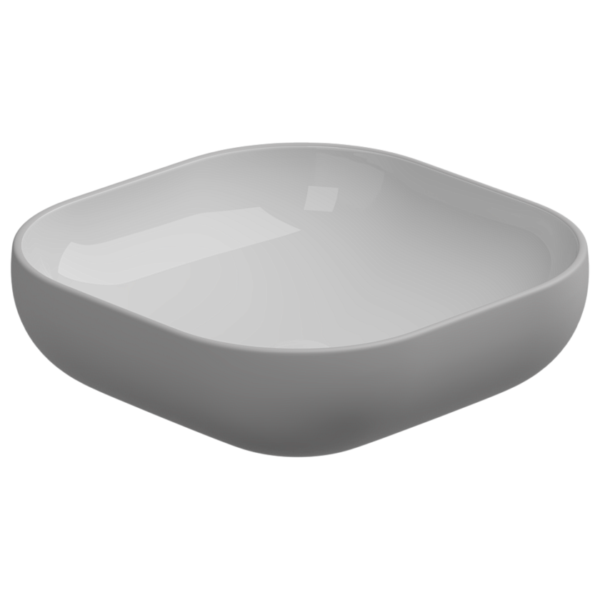 Раковина накладная GSG Ceramic Design Easy, 45 см, EALAVQU45BI000/033