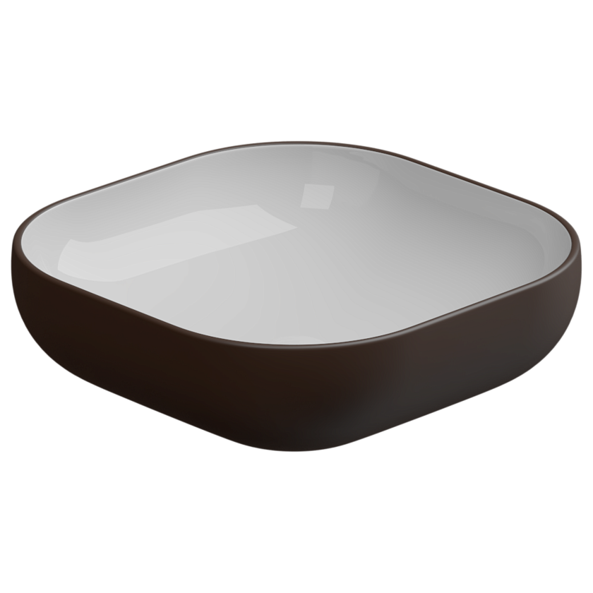 Раковина накладная GSG Ceramic Design Easy, 45 см, EALAVQU45BI000/035