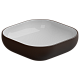 Раковина накладная GSG Ceramic Design Easy, 45 см, EALAVQU45BI000/035 - изображение 1