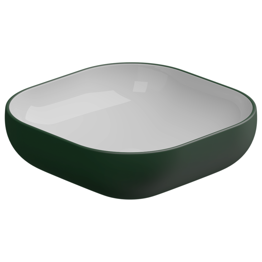 Раковина накладная GSG Ceramic Design Easy, 45 см, EALAVQU45BI000/036