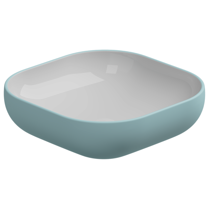 Раковина накладная GSG Ceramic Design Easy, 45 см, EALAVQU45BI000/037