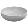 Раковина накладная GSG Ceramic Design Easy, 45 см, EALAVRO45BI000/001