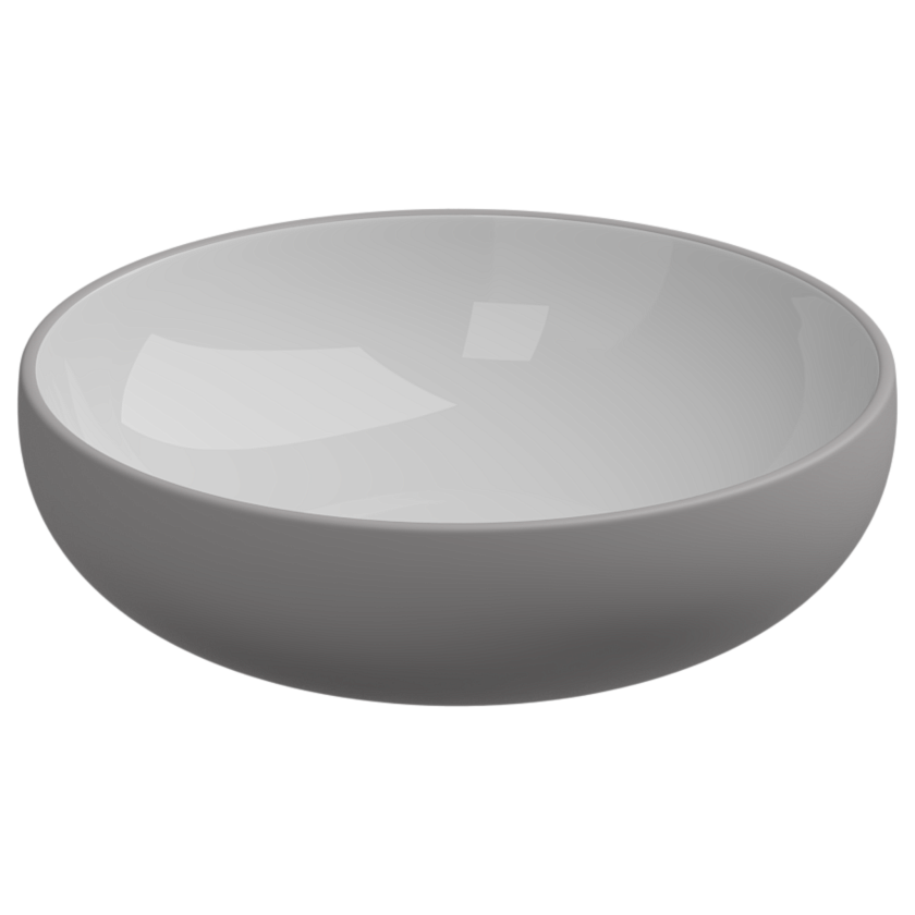 Раковина накладная GSG Ceramic Design Easy, 45 см, EALAVRO45BI000/038