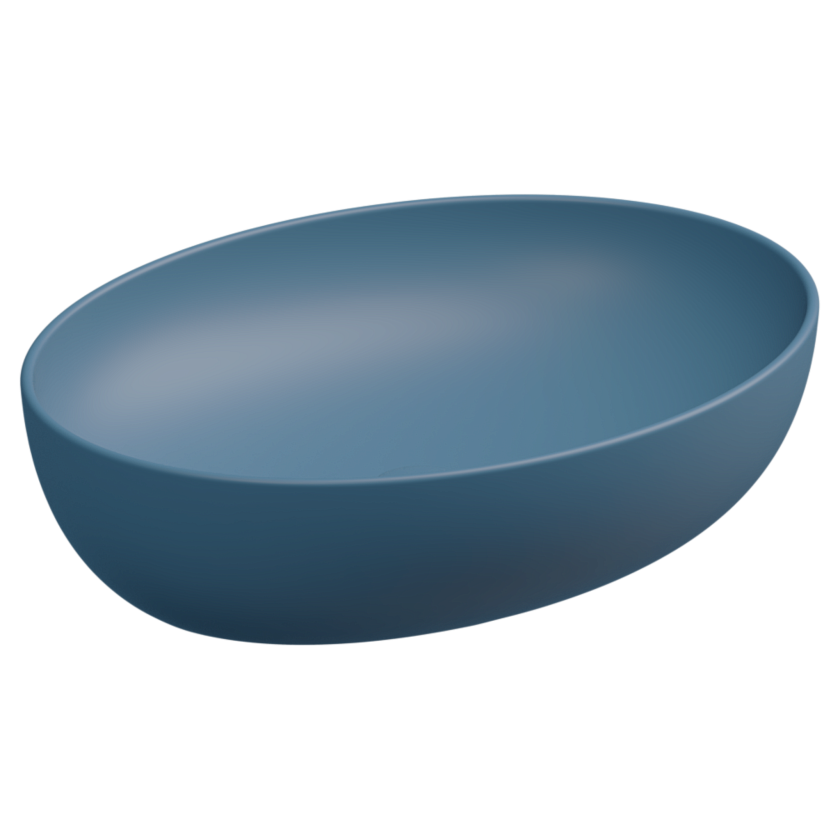Раковина накладная GSG Ceramic Design Easy, 55 см, EALAVOV55027