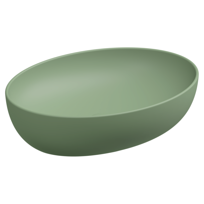Раковина накладная GSG Ceramic Design Easy, 55 см, EALAVOV55031