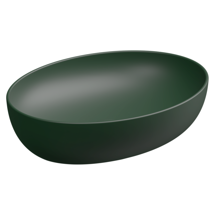 Раковина накладная GSG Ceramic Design Easy, 55 см, EALAVOV55036
