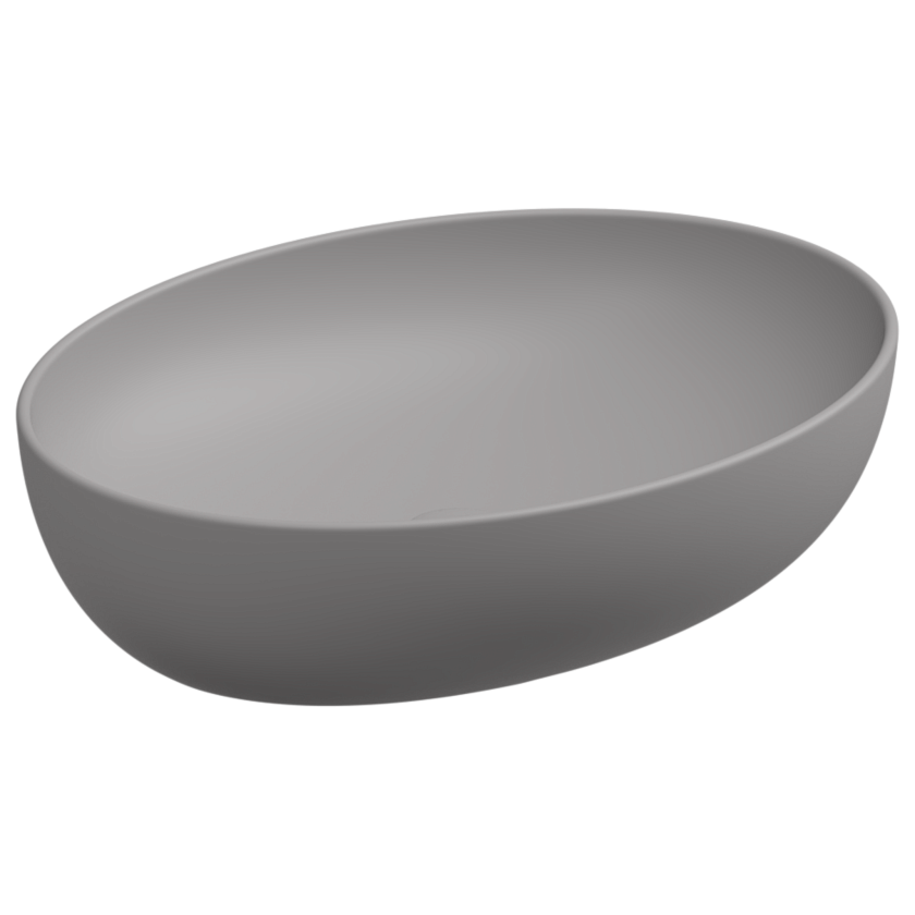 Раковина накладная GSG Ceramic Design Easy, 55 см, EALAVOV55038