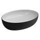 Раковина накладная GSG Ceramic Design Easy, 55 см, EALAVOV55BI000/003 - изображение 1