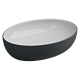 Раковина накладная GSG Ceramic Design Easy, 55 см, EALAVOV55BI000/028 - изображение 1