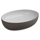 Раковина накладная GSG Ceramic Design Easy, 55 см, EALAVOV55BI000/029 - изображение 1