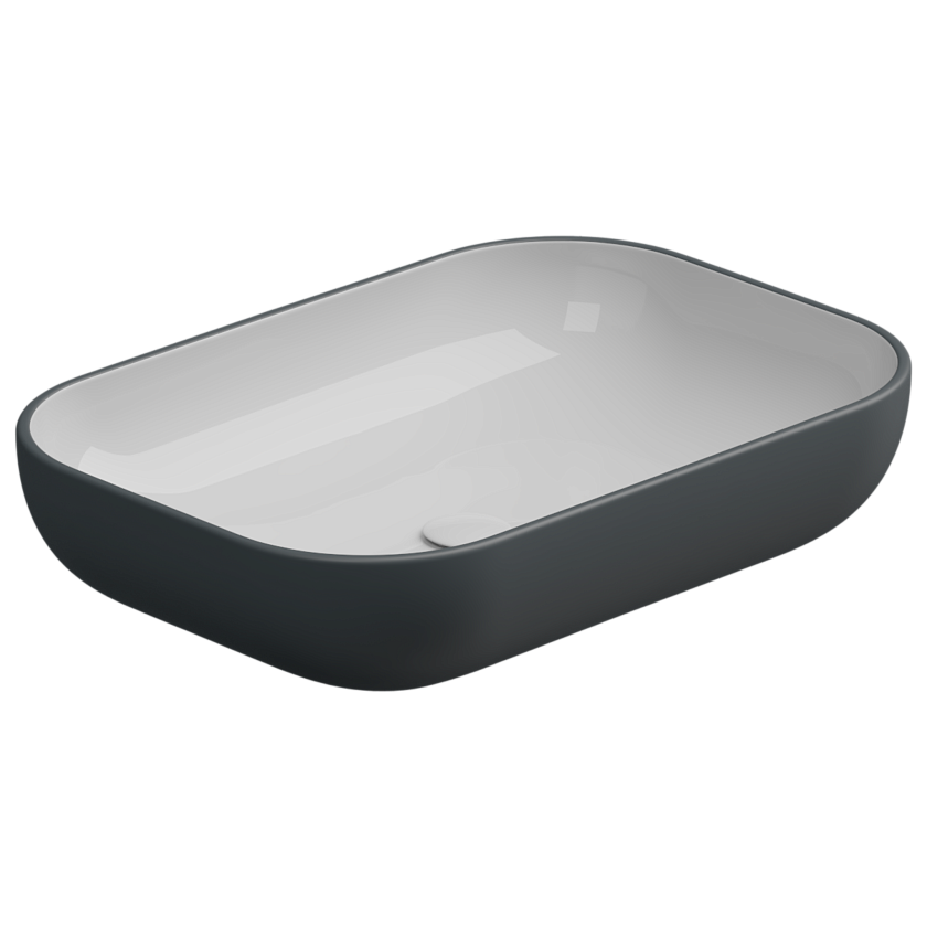 Раковина накладная GSG Ceramic Design Easy, 60 см, EALAVRE60BI000/028