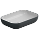 Раковина накладная GSG Ceramic Design Easy, 60 см, EALAVRE60BI000/028 - изображение 1