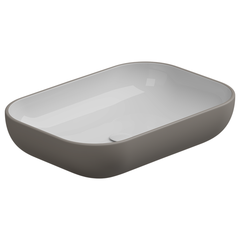 Раковина накладная GSG Ceramic Design Easy, 60 см, EALAVRE60BI000/030