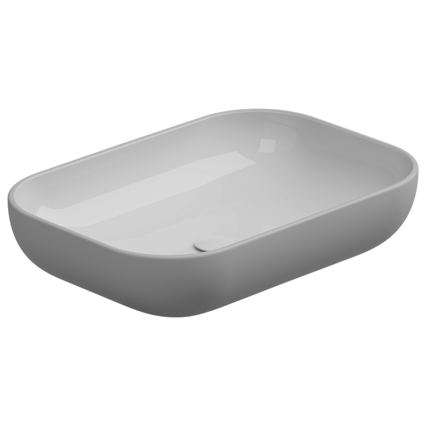 Раковина накладная GSG Ceramic Design Easy, 60 см, EALAVRE60BI000/033