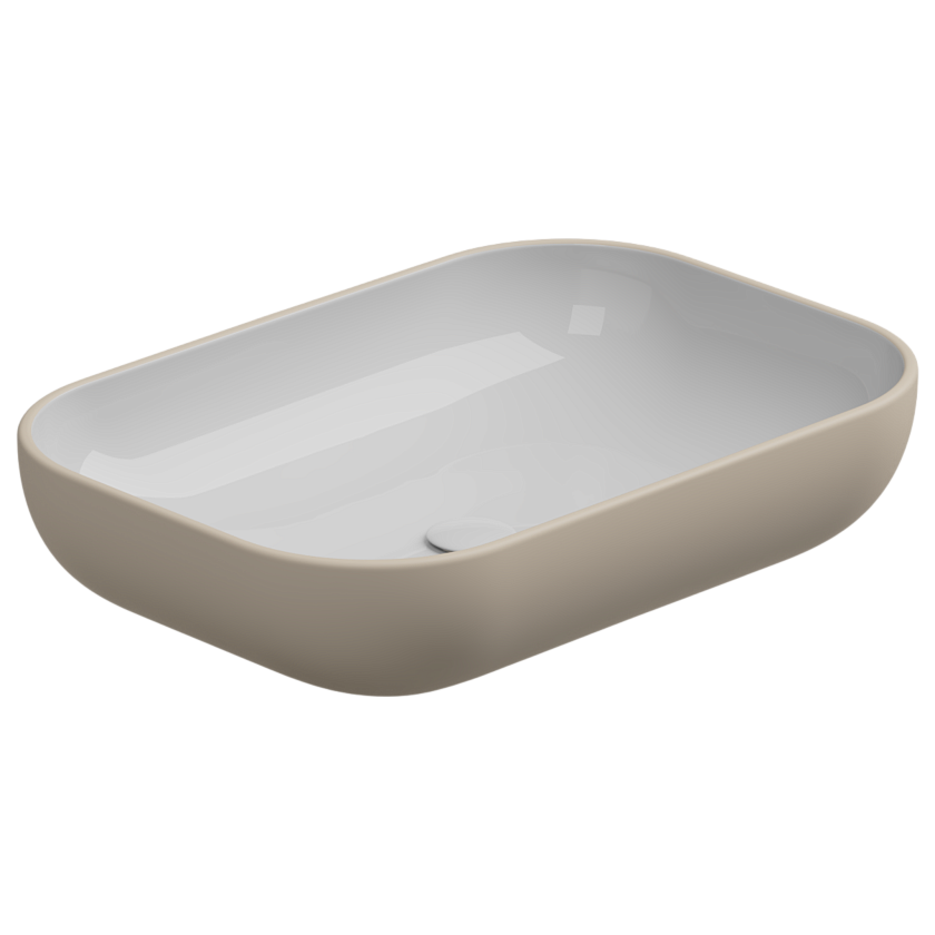 Раковина накладная GSG Ceramic Design Easy, 60 см, EALAVRE60BI000/034