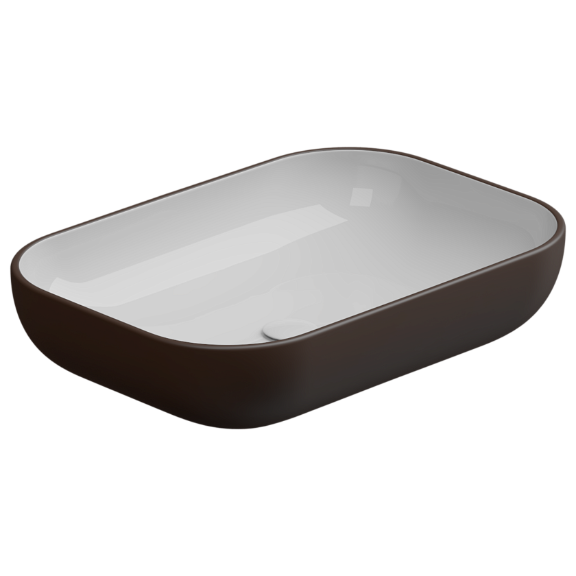 Раковина накладная GSG Ceramic Design Easy, 60 см, EALAVRE60BI000/035