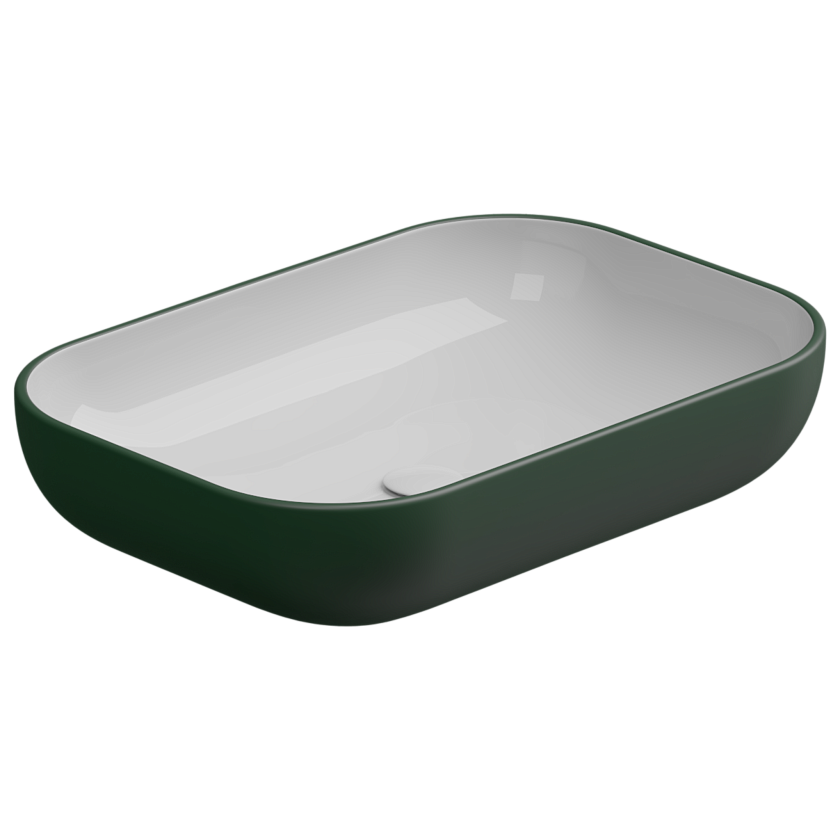 Раковина накладная GSG Ceramic Design Easy, 60 см, EALAVRE60BI000/036