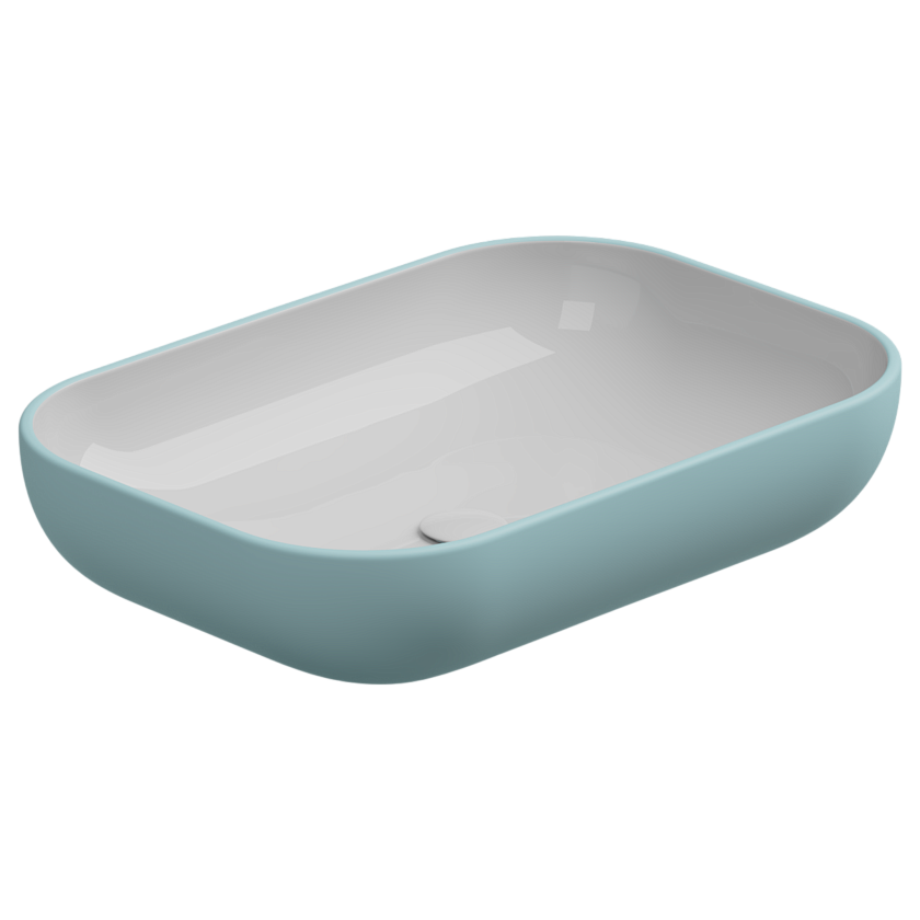 Раковина накладная GSG Ceramic Design Easy, 60 см, EALAVRE60BI000/037