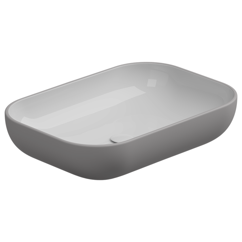 Раковина накладная GSG Ceramic Design Easy, 60 см, EALAVRE60BI000/038