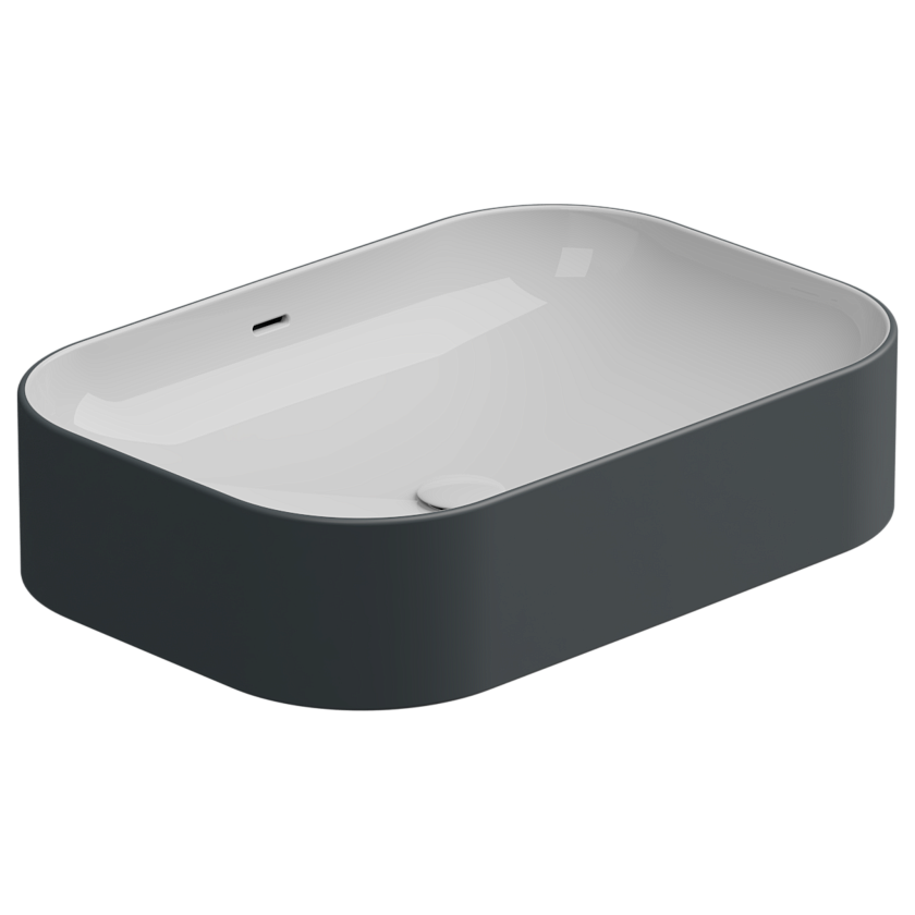 Раковина накладная GSG Ceramic Design Easy, 60 см, EALAVTP60BI000/028