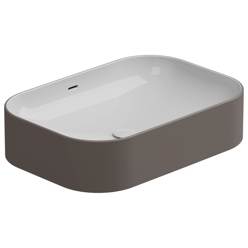 Раковина накладная GSG Ceramic Design Easy, 60 см, EALAVTP60BI000/029
