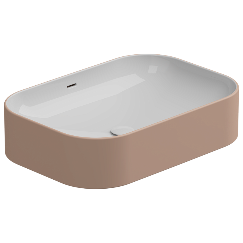 Раковина накладная GSG Ceramic Design Easy, 60 см, EALAVTP60BI000/032