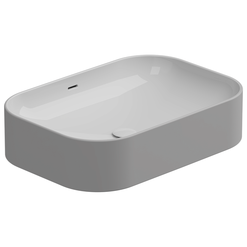 Раковина накладная GSG Ceramic Design Easy, 60 см, EALAVTP60BI000/033