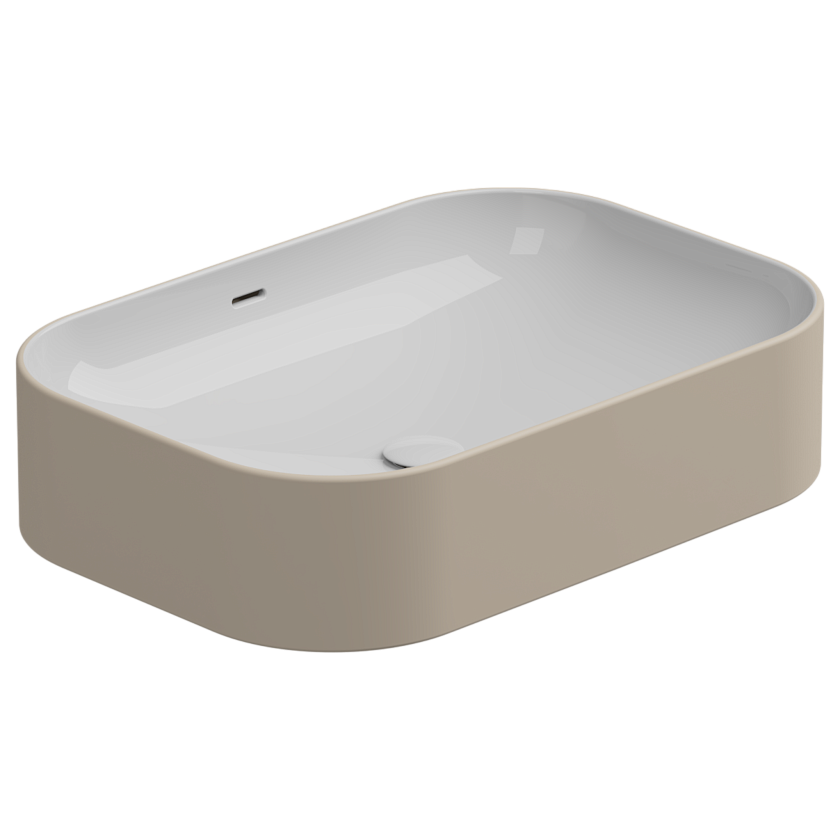 Раковина накладная GSG Ceramic Design Easy, 60 см, EALAVTP60BI000/034