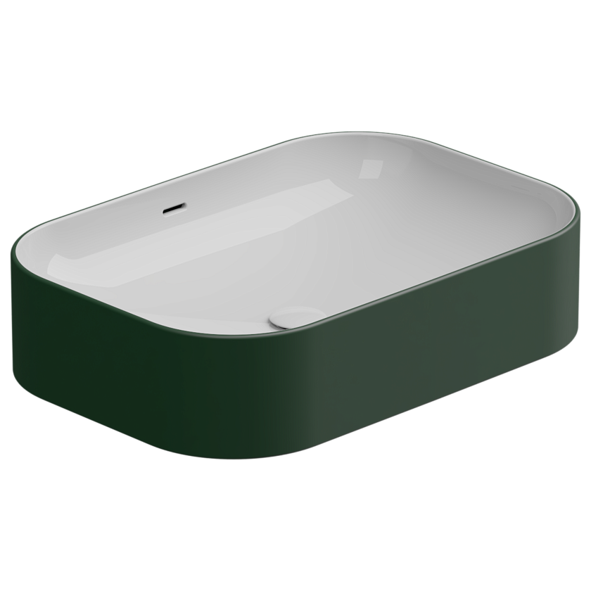 Раковина накладная GSG Ceramic Design Easy, 60 см, EALAVTP60BI000/036