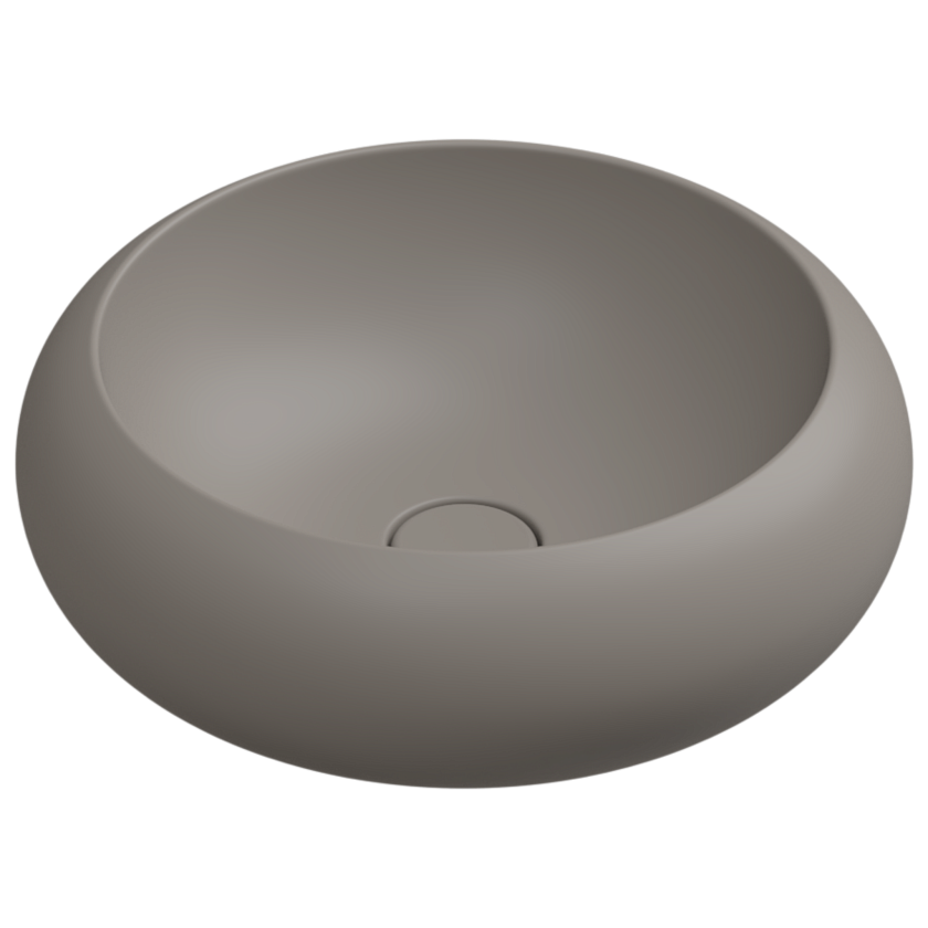 Раковина накладная GSG Ceramic Design Petra, 42 см, PELAV42030