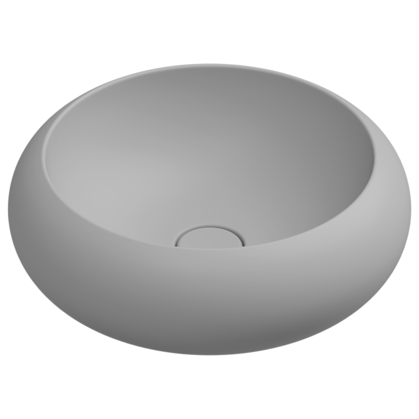 Раковина накладная GSG Ceramic Design Petra, 42 см, PELAV42033