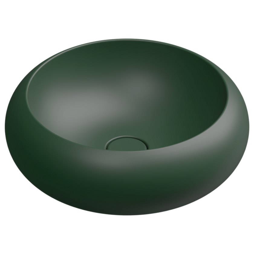 Раковина накладная GSG Ceramic Design Petra, 42 см, PELAV42036
