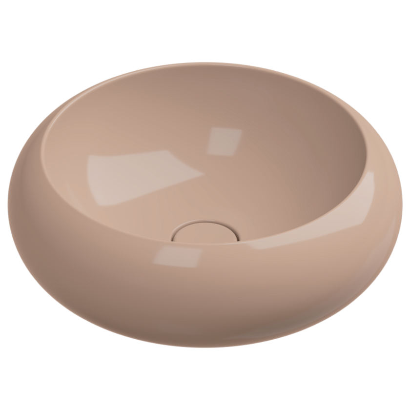 Раковина накладная GSG Ceramic Design Petra, 42 см, PELAV42039
