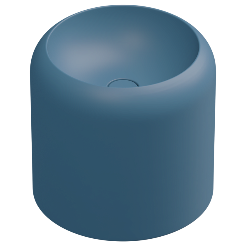 Раковина накладная GSG Ceramic Design Petra, 42 см, PELAVSECOLFS027