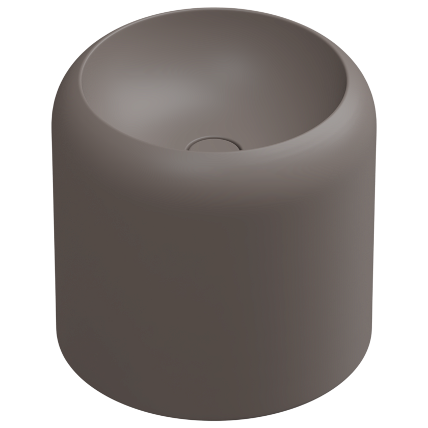 Раковина накладная GSG Ceramic Design Petra, 42 см, PELAVSECOLFS029