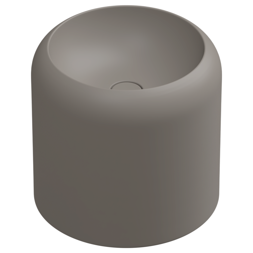 Раковина накладная GSG Ceramic Design Petra, 42 см, PELAVSECOLFS030