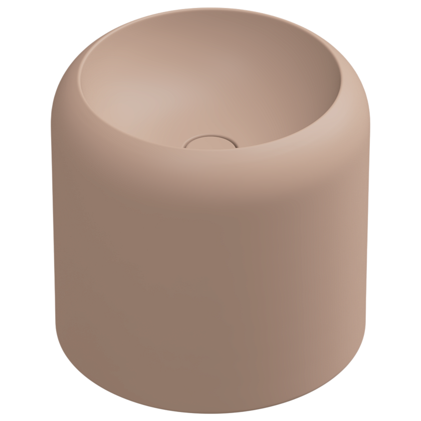 Раковина накладная GSG Ceramic Design Petra, 42 см, PELAVSECOLFS032