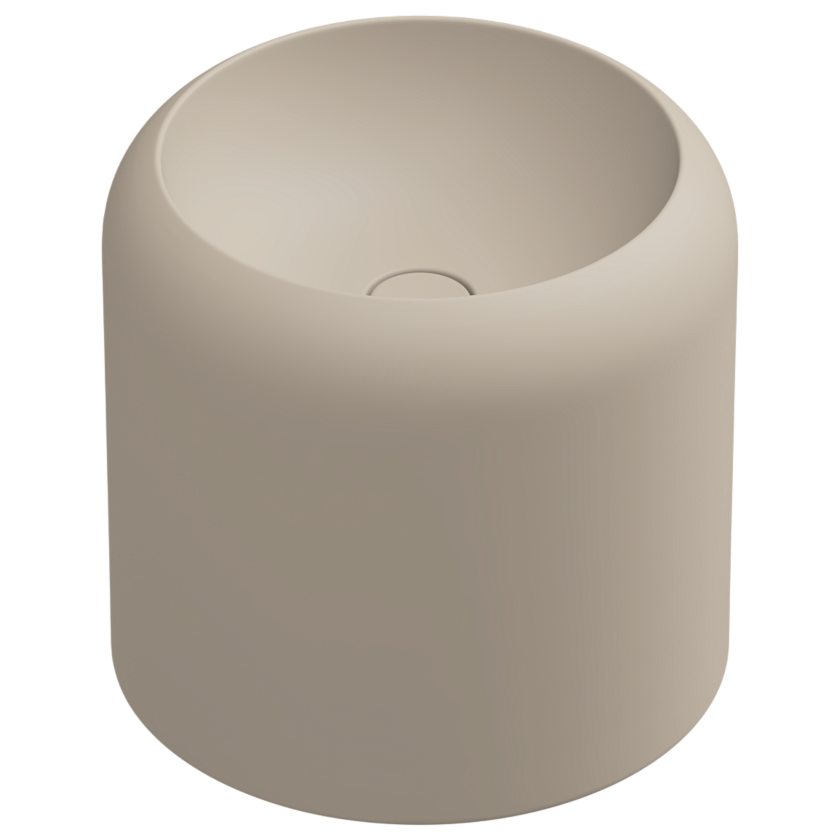 Раковина накладная GSG Ceramic Design Petra, 42 см, PELAVSECOLFS034