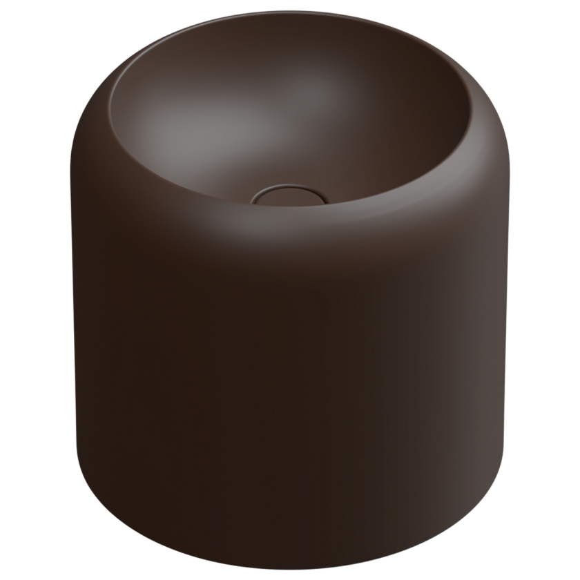 Раковина накладная GSG Ceramic Design Petra, 42 см, PELAVSECOLFS035