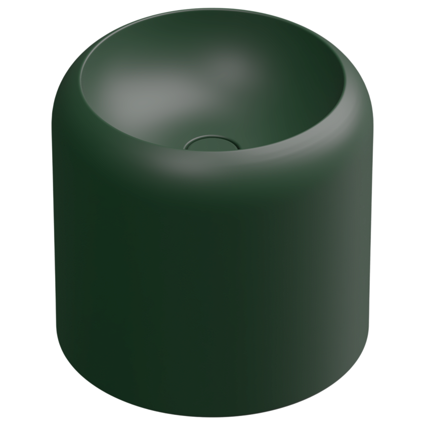 Раковина накладная GSG Ceramic Design Petra, 42 см, PELAVSECOLFS036