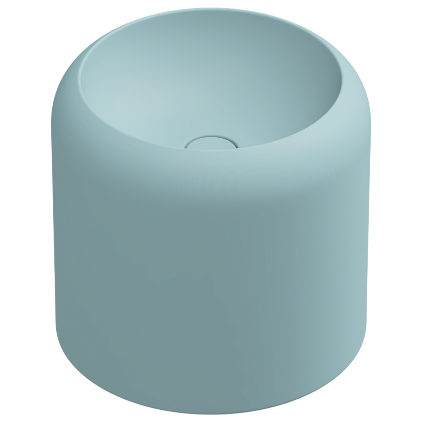 Раковина накладная GSG Ceramic Design Petra, 42 см, PELAVSECOLFS037