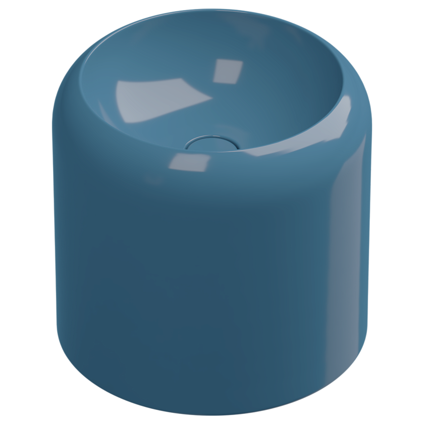 Раковина накладная GSG Ceramic Design Petra, 42 см, PELAVSECOLFS040