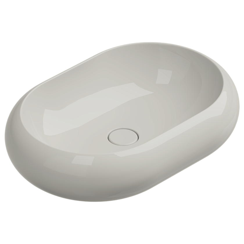 Раковина накладная GSG Ceramic Design Petra, 60 см, PELAV60013